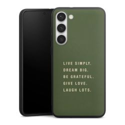 Silicone Premium Case Black Matt