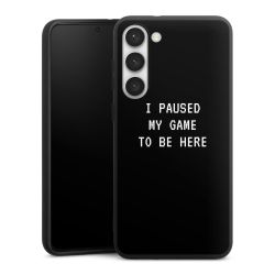 Silicone Premium Case Black Matt