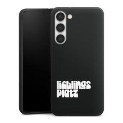 Silicone Premium Case Black Matt