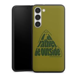 Silicone Premium Case Black Matt