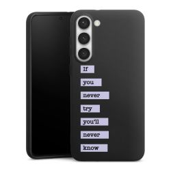 Silicone Premium Case Black Matt
