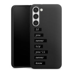 Silicone Premium Case Black Matt
