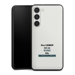 Silikon Premium Case  mattschwarz