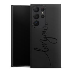 Silicone Premium Case  black-matt