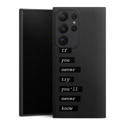 Silicone Premium Case Black Matt