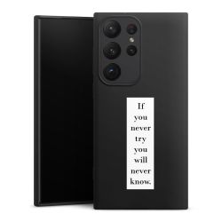 Silicone Premium Case Black Matt