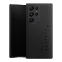 Silicone Premium Case Black Matt