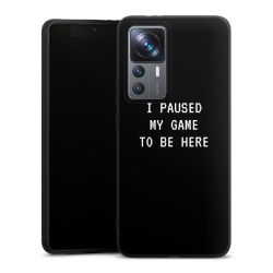 Silicone Premium Case Black Matt