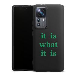 Silicone Premium Case Black Matt