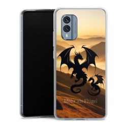 Silikonskal genomskinlig