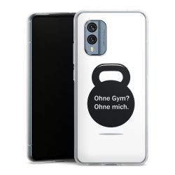 Silikonskal genomskinlig