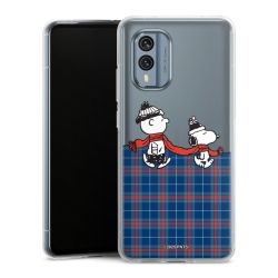 Silikonskal genomskinlig