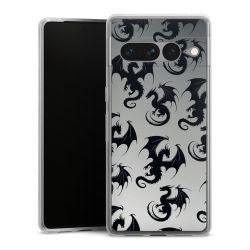 Silikonskal genomskinlig