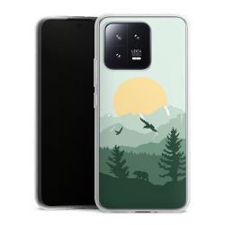 Silikonskal genomskinlig