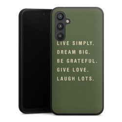 Silicone Premium Case Black Matt