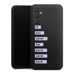 Silicone Premium Case Black Matt
