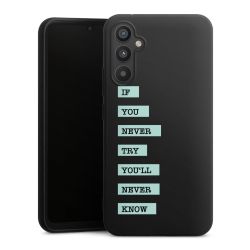 Silicone Premium Case Black Matt