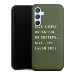 Silicone Premium Case Black Matt