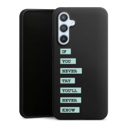 Silicone Premium Case Black Matt