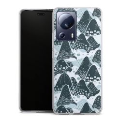 Silikonskal genomskinlig