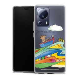 Silikonskal genomskinlig