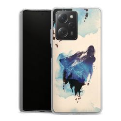 Silikonskal genomskinlig