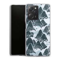 Silikonskal genomskinlig