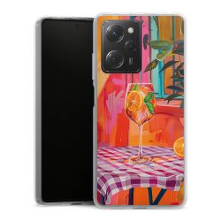 Silikonskal genomskinlig