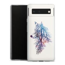 Silikonskal genomskinlig