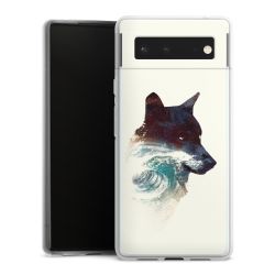 Silikonskal genomskinlig