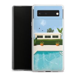 Silikonskal genomskinlig