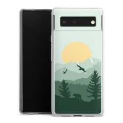 Silikonskal genomskinlig