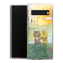 Silikonskal genomskinlig