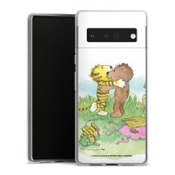 Silikonskal genomskinlig