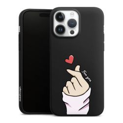 Silikon Premium Case  mattschwarz