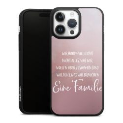 Silikon Premium Case  mattschwarz