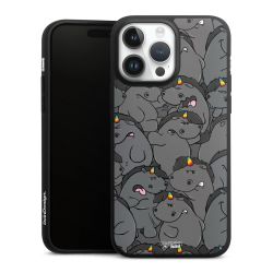 Silikon Premium Case  mattschwarz