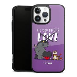 Silikon Premium Case  mattschwarz