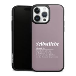 Silikon Premium Case  mattschwarz