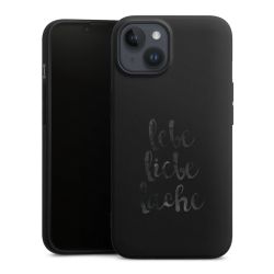 Silikon Premium Case  mattschwarz