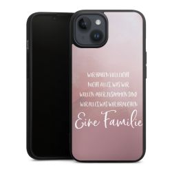 Silikon Premium Case  mattschwarz