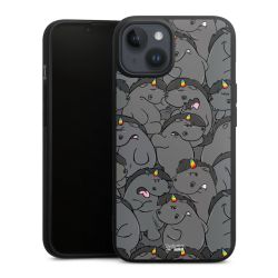 Silikon Premium Case  mattschwarz