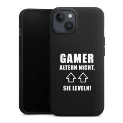 Silikon Premium Case  mattschwarz