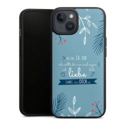 Silikon Premium Case  mattschwarz