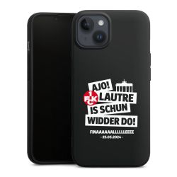 Silikon Premium Case  mattschwarz