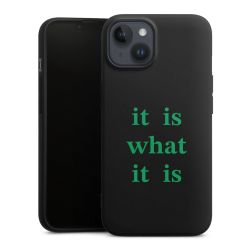 Silicone Premium Case Black Matt