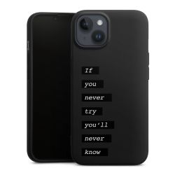 Silicone Premium Case black-matt