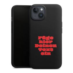 Silikon Premium Case  mattschwarz