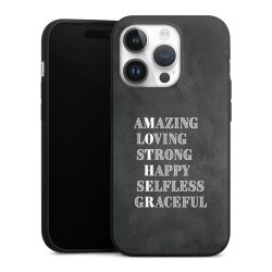 Silicone Premium Case black-matt