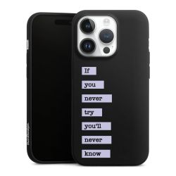 Silicone Premium Case Black Matt